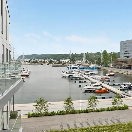 Ferienwohnung Marina View - Yacht Park Premiere Gdynia Exterior foto