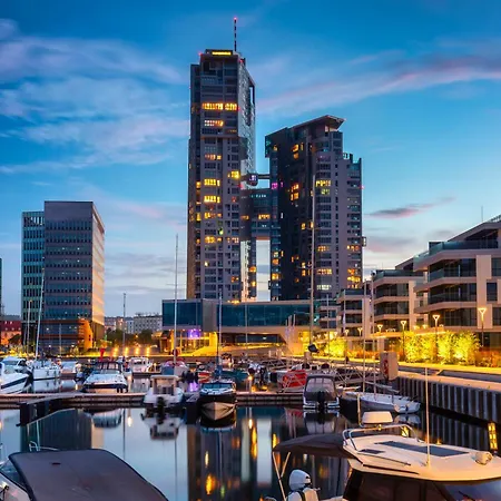 Ferienwohnung Marina View - Yacht Park Premiere Gdynia Exterior foto